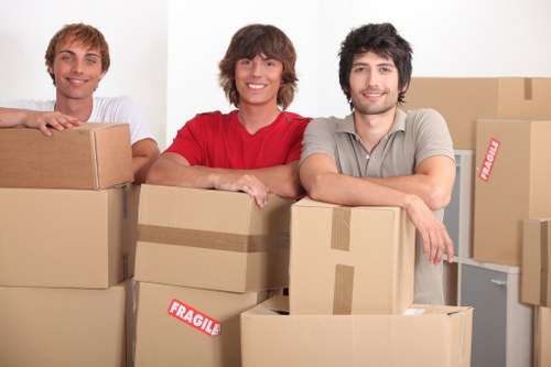 Eco-friendly commercial moving practices in Storage West Kensington