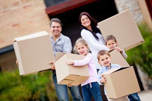 Satisfied customers accessing their storage units
