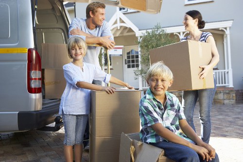 Secure storage facilities for business moves in West Kensington