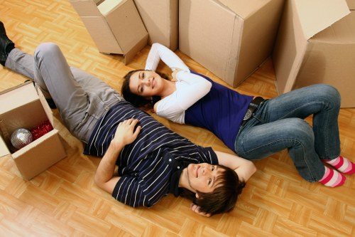 Packing services for commercial move in Storage West Kensington
